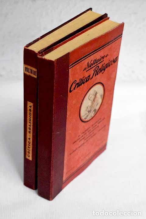 Libros: Cr&iacute;tica religiosa: Voltaire.- Voltaire - Foto 1