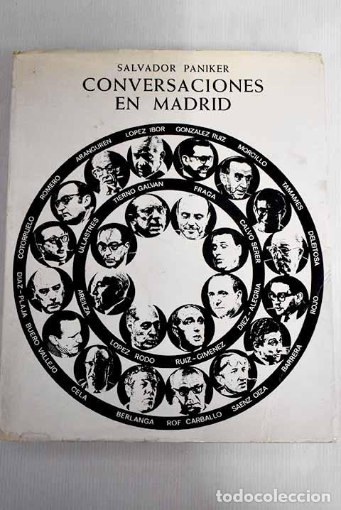 Libros: Conversaciones en Madrid.- P&aacute;niker, Salvador - Foto 1