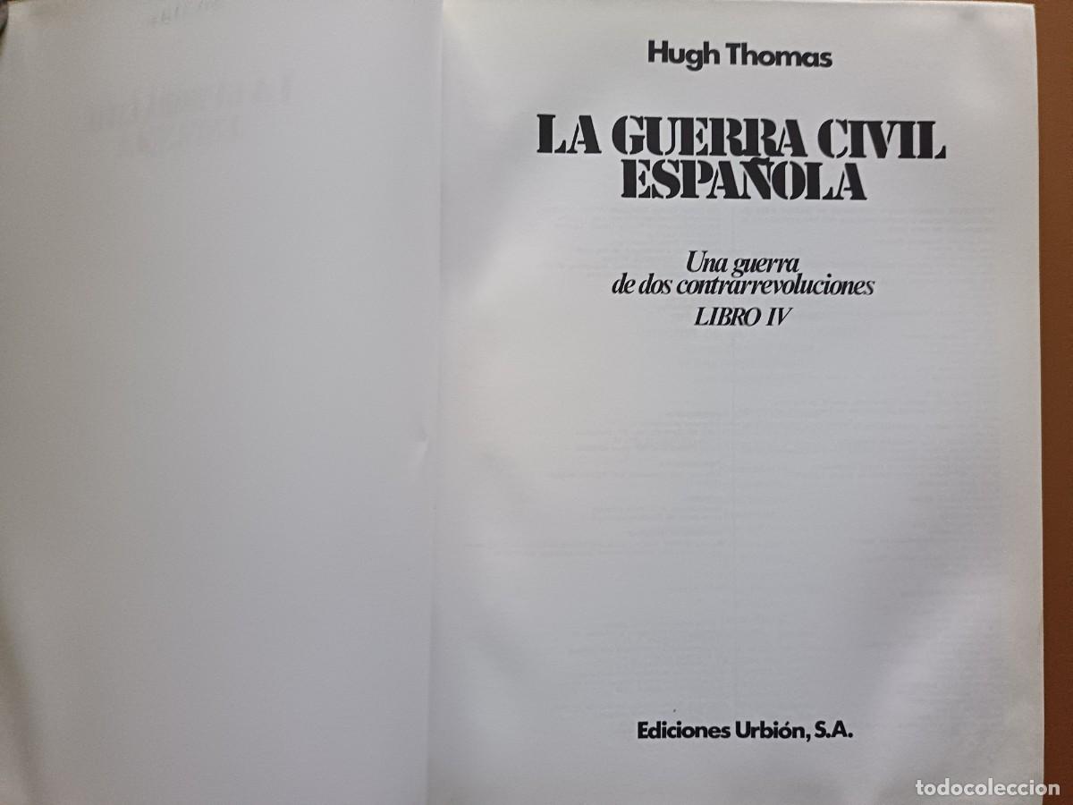 Libros: LA GUERRA CIVIL ESPA&Ntilde;OLA (6 TOMOS) - Foto 12
