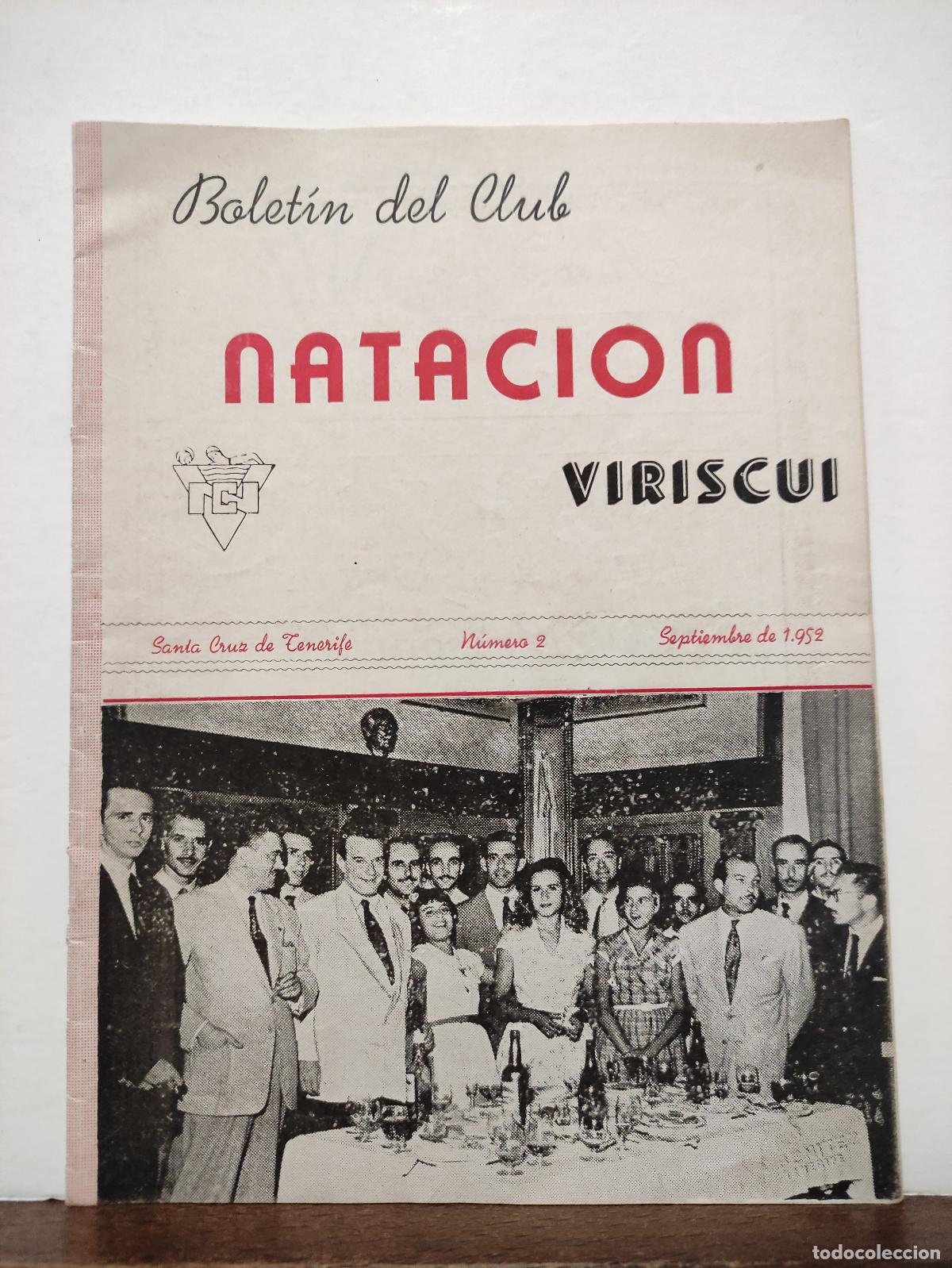 Libros: NATACION - BOLETIN DEL CLUB VIRISCUI - N&ordm;2