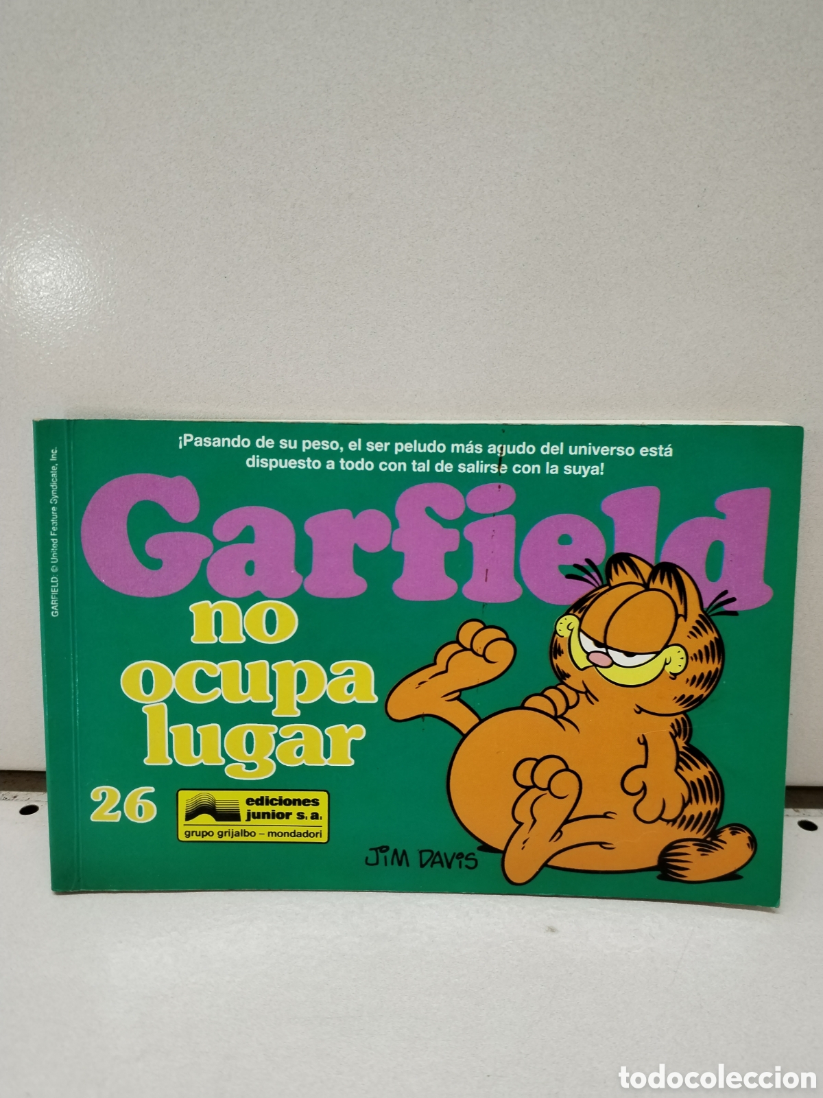 Libros: Garfield no ocupa lugar 26 - DAVIS, JIM - Foto 1