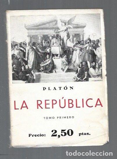 Libros: REPUBLICA - LA. TOMO I - PLATON - Foto 1