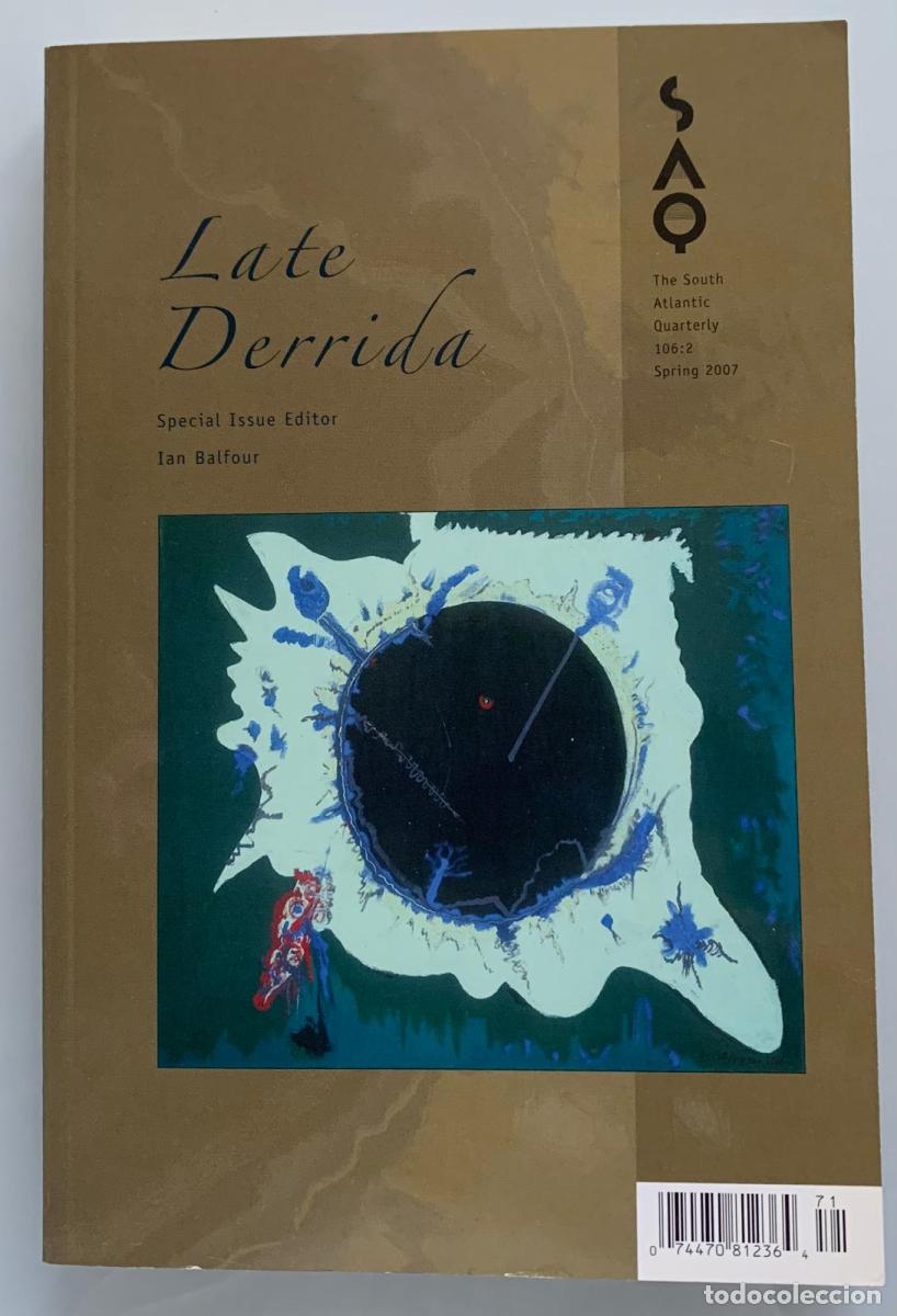 Libros: LATE DERRIDA - Ian Balfour - Foto 1