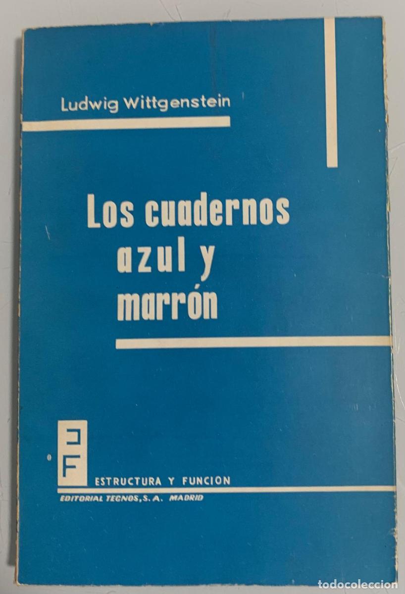Libros: LOS CUADERNOS AZUL Y MARR&Oacute;N - Ludwig Wittgenstein - Foto 1