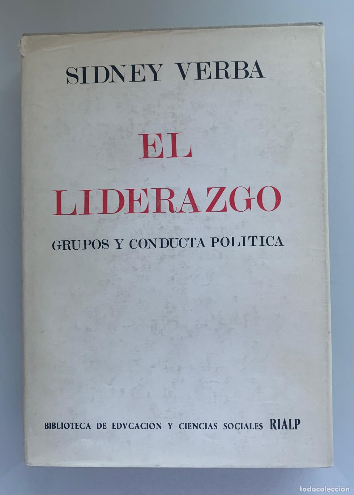 Libros: EL LIDERAZGO - Sidney Verba - Foto 2