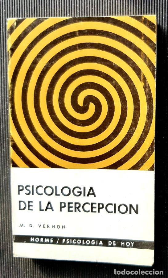 Libros: Psicolog&iacute;a de la percepci&oacute;n - M. D. Vernon - Foto 1