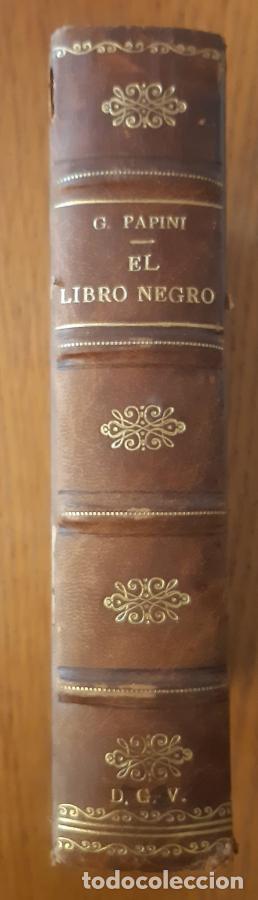 Libros: El libro negro - Giovanni Papini - Foto 2