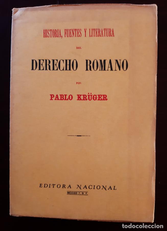 Libros: DERECHO ROMANO - Kr&uuml;ger, Paul - Foto 1