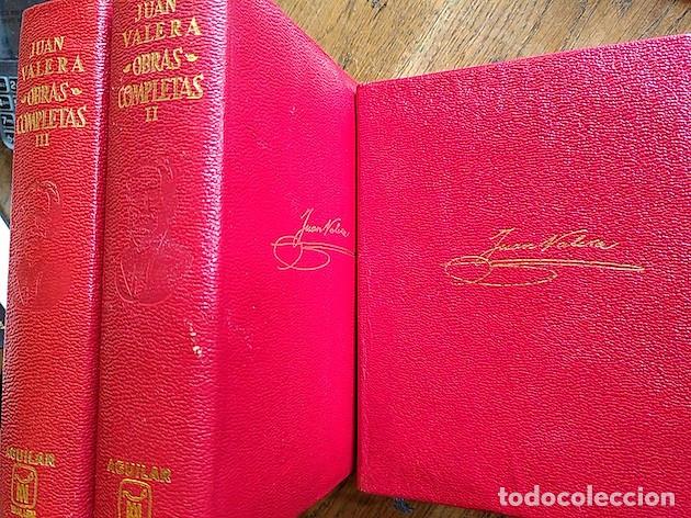 Libros: OBRAS COMPLETAS (3 tomos) - Juan Valera - Foto 1
