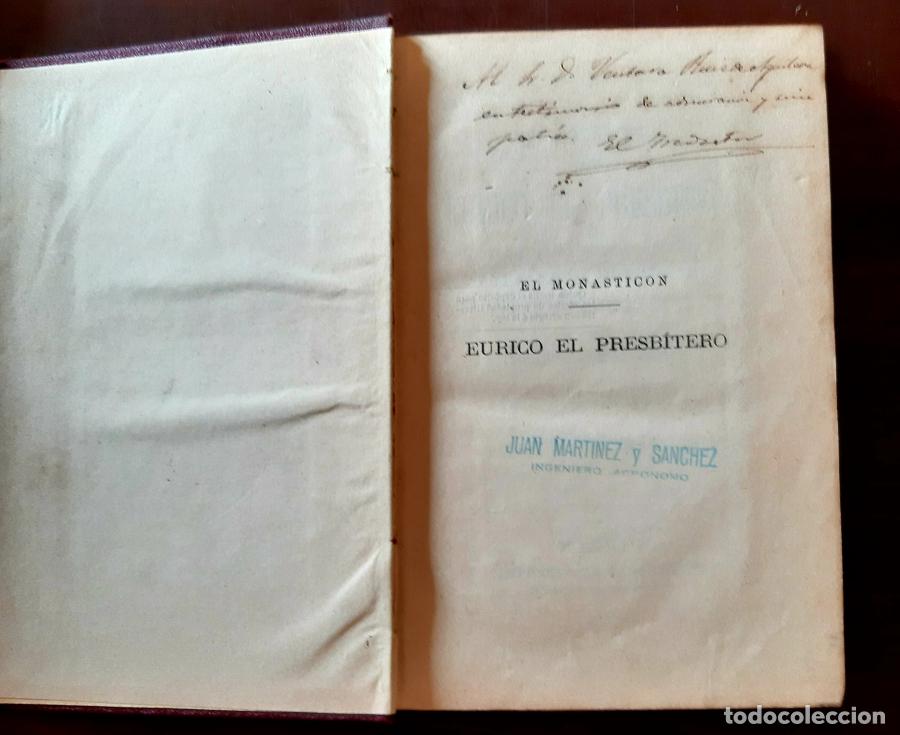 Libros: EL MONASTIC&Oacute;N EURICO EL PRESB&Iacute;TERO - Alejandro Herculano - Foto 2