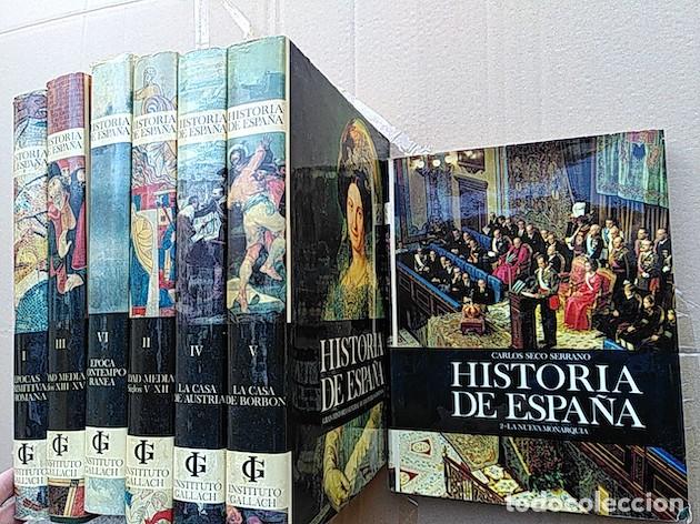 Libros: HISTORIA DE ESPA&Ntilde;A ( 7 Vols.). - Carlos Seco Serrano - Foto 1