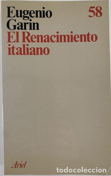 Libros: EL RENACIMIENTO ITALIANO - Garin, Eugenio - Foto 1