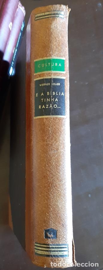 Libros: E a biblia tinha razao - Werner Keller - Foto 2