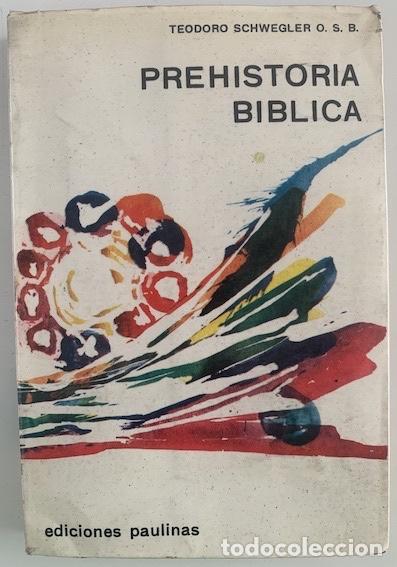 Libros: PREHISTORIA B&Iacute;BLICA - Teodoro Schwegler O. S. B. - Foto 1