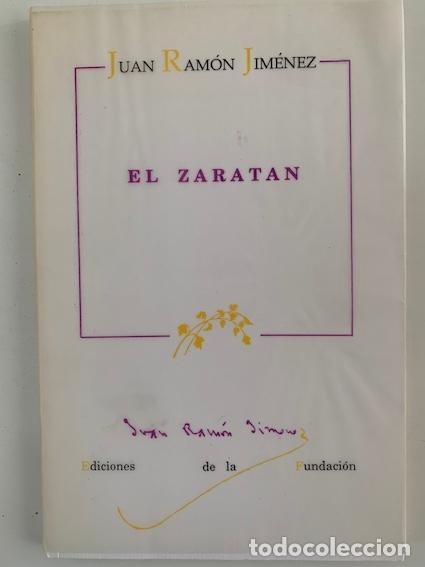 Libros: EL ZARATAN - JIM&Eacute;NEZ, JUAN RAM&Oacute;N - Foto 1