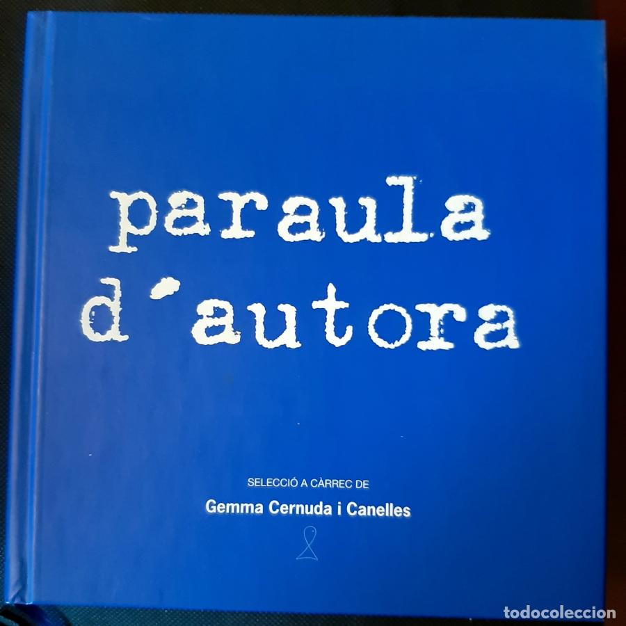 Libros: Paraula dautora - Gemma Cernuda Canelles - Foto 1