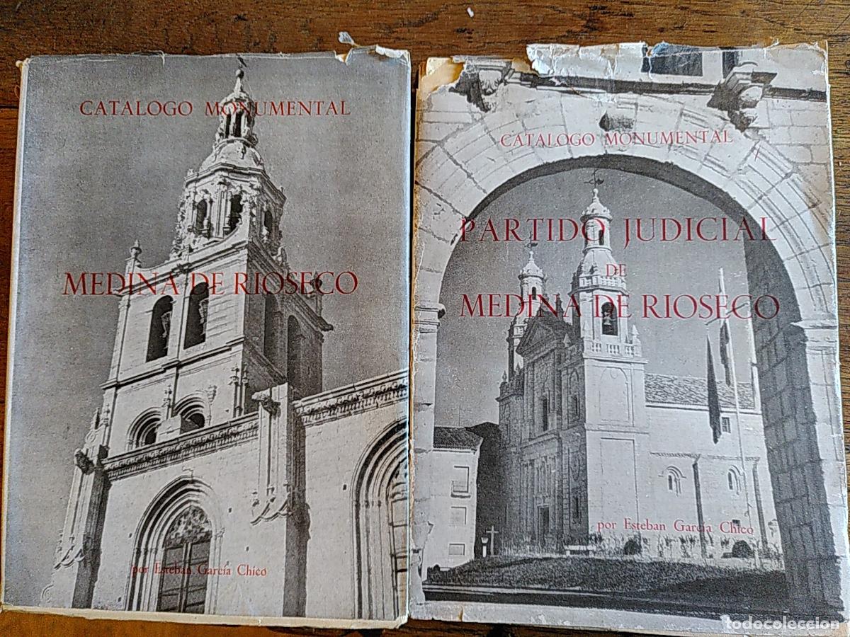 Libri di seconda mano: MEDINA DE RIOSECO (2 tomos), Cat&aacute;logo monumental de la Provincia de Valladolid - Esteban Garc&iacute;a Chic