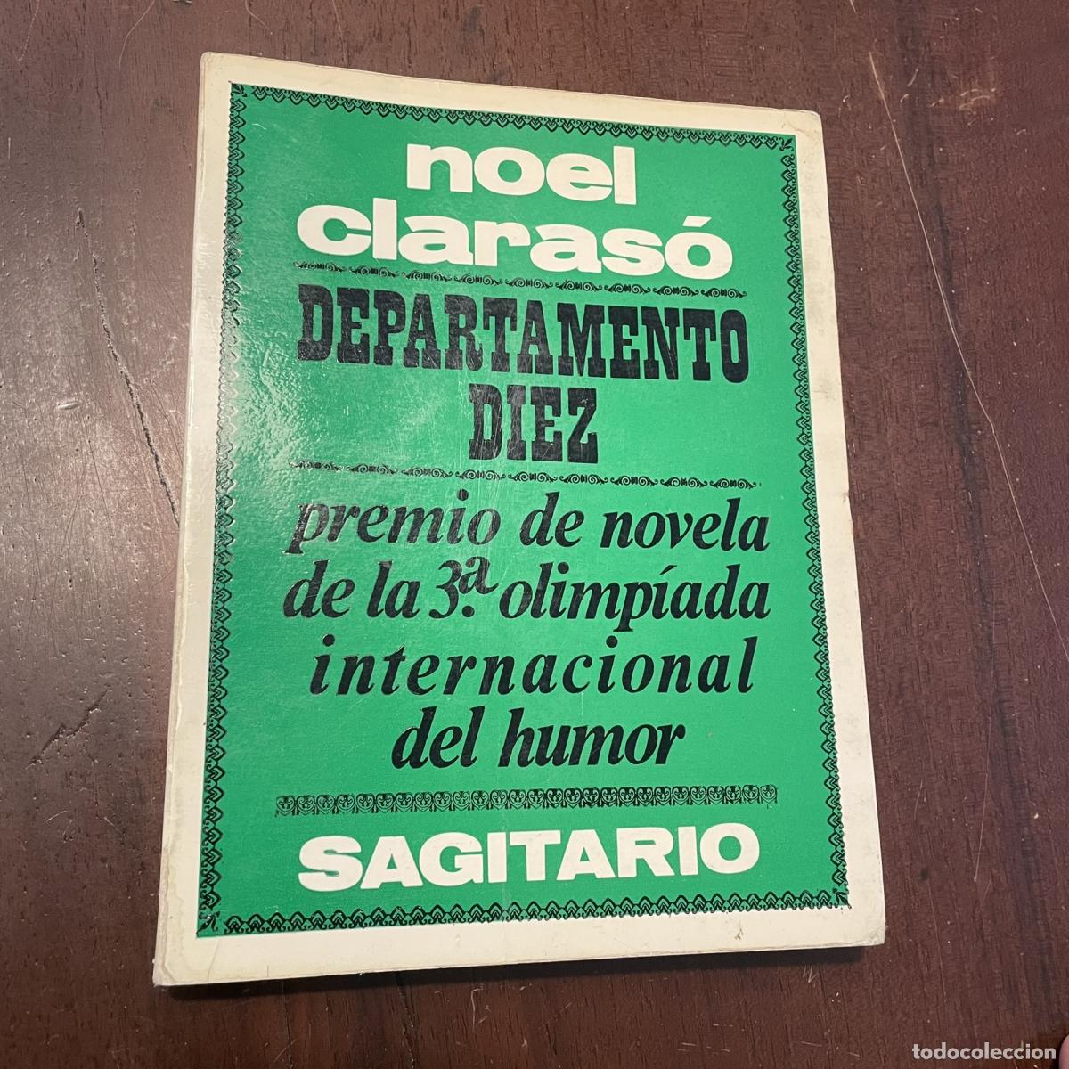 Libros: Departamento diez - Noel Claras&oacute; - Foto 1