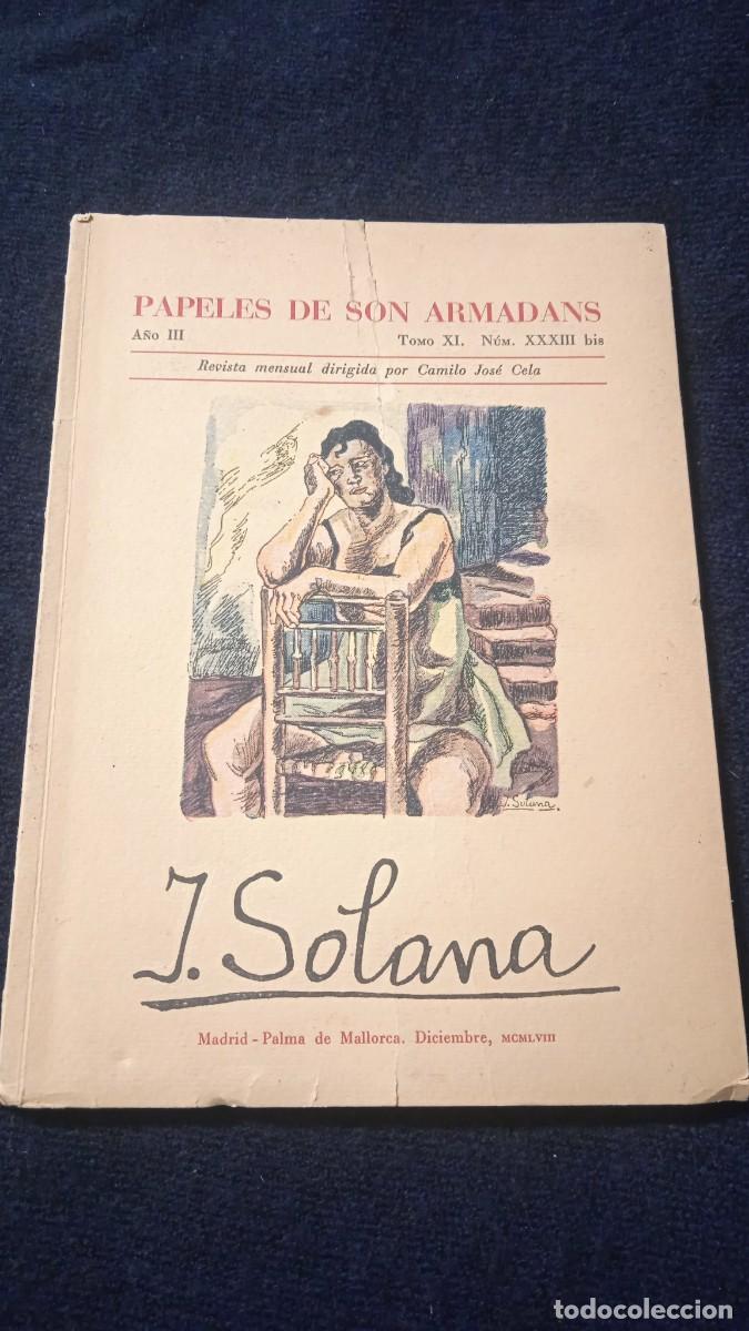 Libros: Papeles de son Armadans - J.Solana. - Foto 1