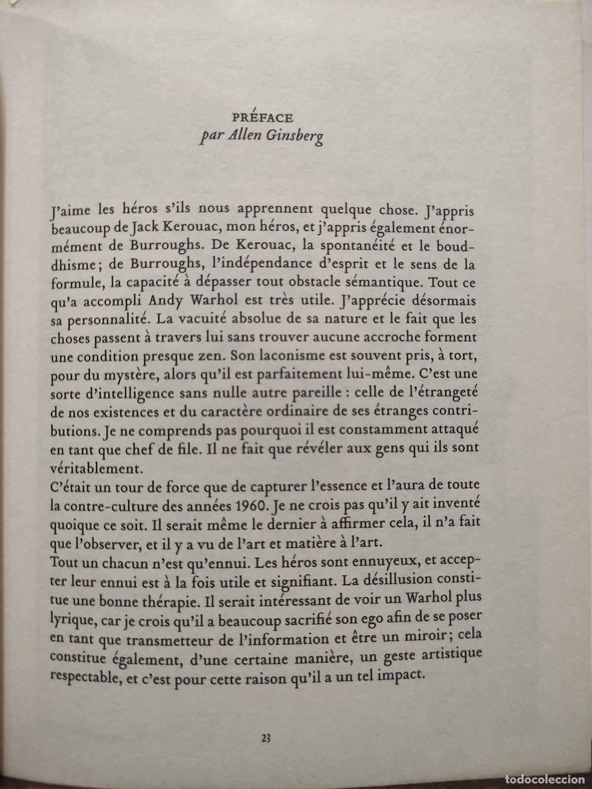 Libros: CONVERSATIONS - WILLIAM S. BURROUGHS - ANDY WARHOL - VICTOR BOCKRIS - Foto 3