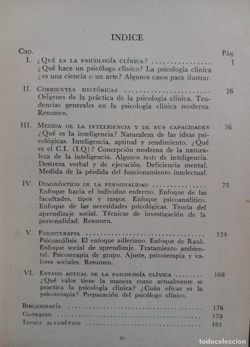 Libros: Psicolog&iacute;a cl&iacute;nica. - ROTTER, Juli&aacute;n B.: - Foto 3