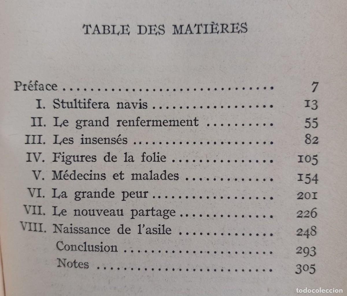 Libros: Histoire de la folie a lage classique. - FOUCAULT, Michel: - Foto 3