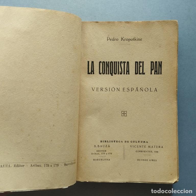 Libros: La Conquista del Pan. - Kropotkin, Pedro. - Foto 2