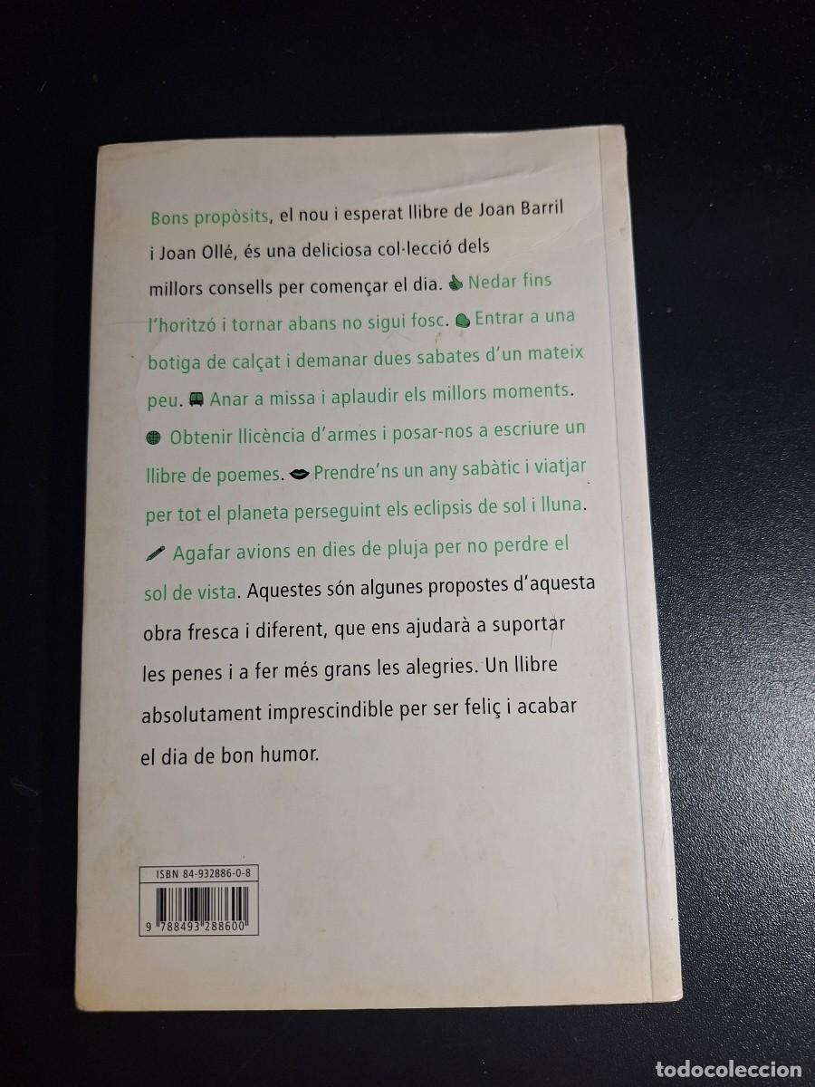 Libros: Bons prop&ograve;sits - Joan Barril, Joan Oll&eacute; - Foto 3