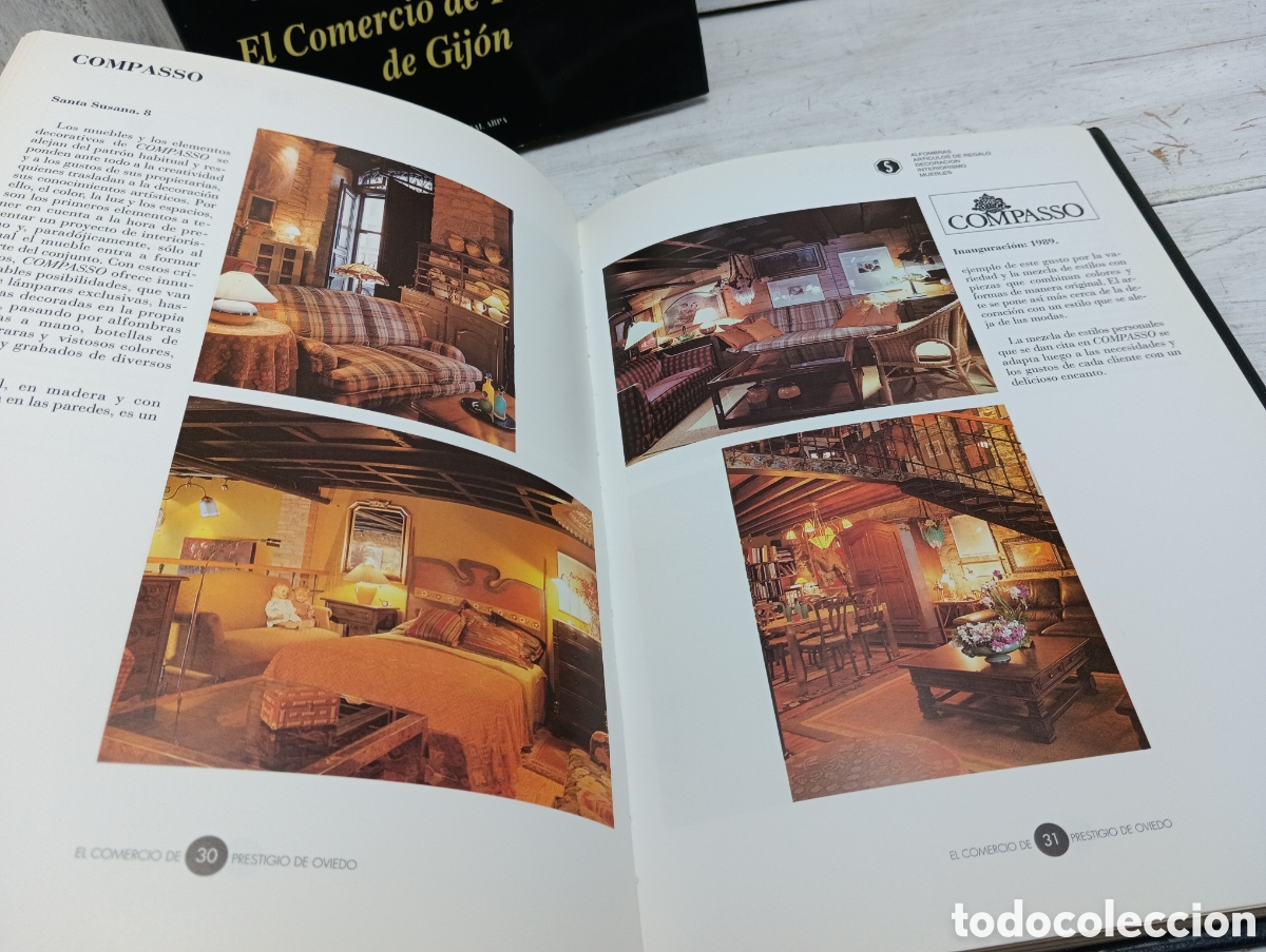 Libros: EL COMERCIO DE PRESTIGIO DE GIJON Y DE OVIEDO. EDITORIAL ARPA. - Foto 12