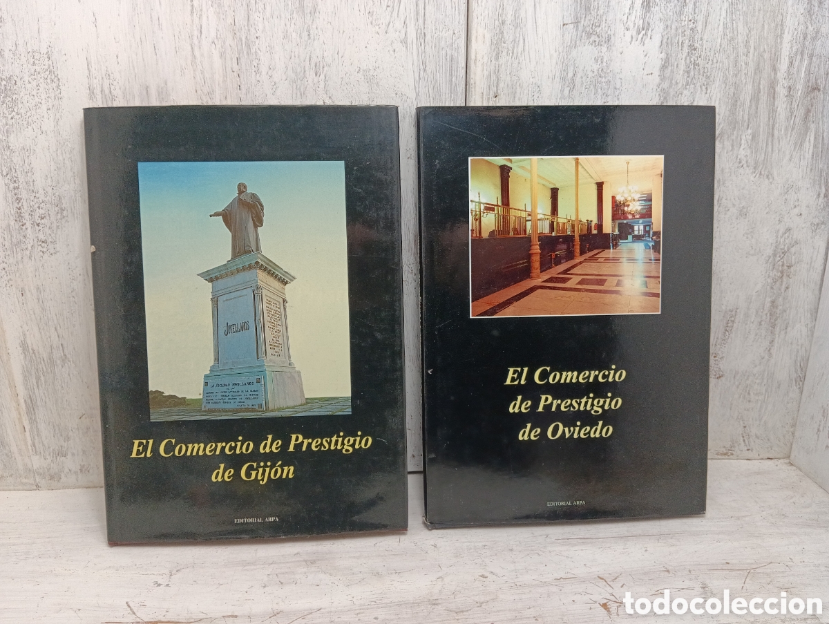 Libros: EL COMERCIO DE PRESTIGIO DE GIJON Y DE OVIEDO. EDITORIAL ARPA. - Foto 1