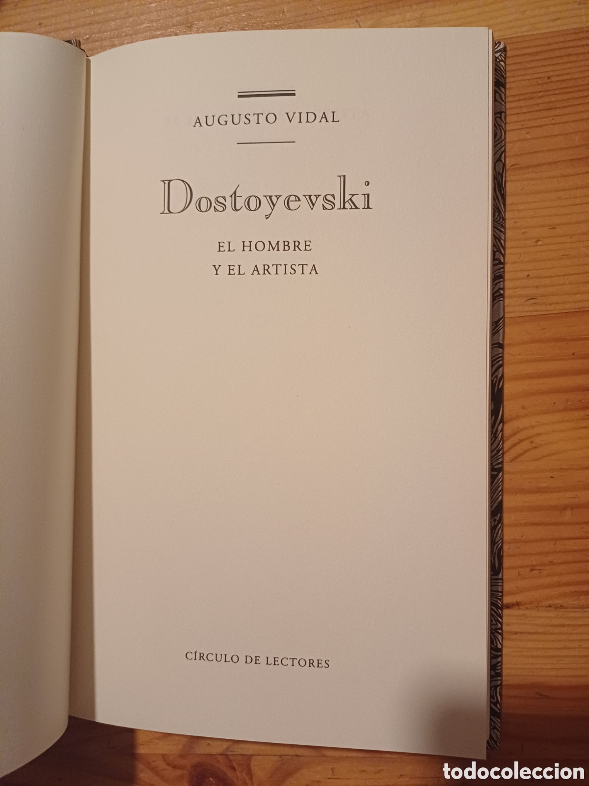 Libros: Dostoyevski El hombre y el artista Augusto Vidal - Foto 2