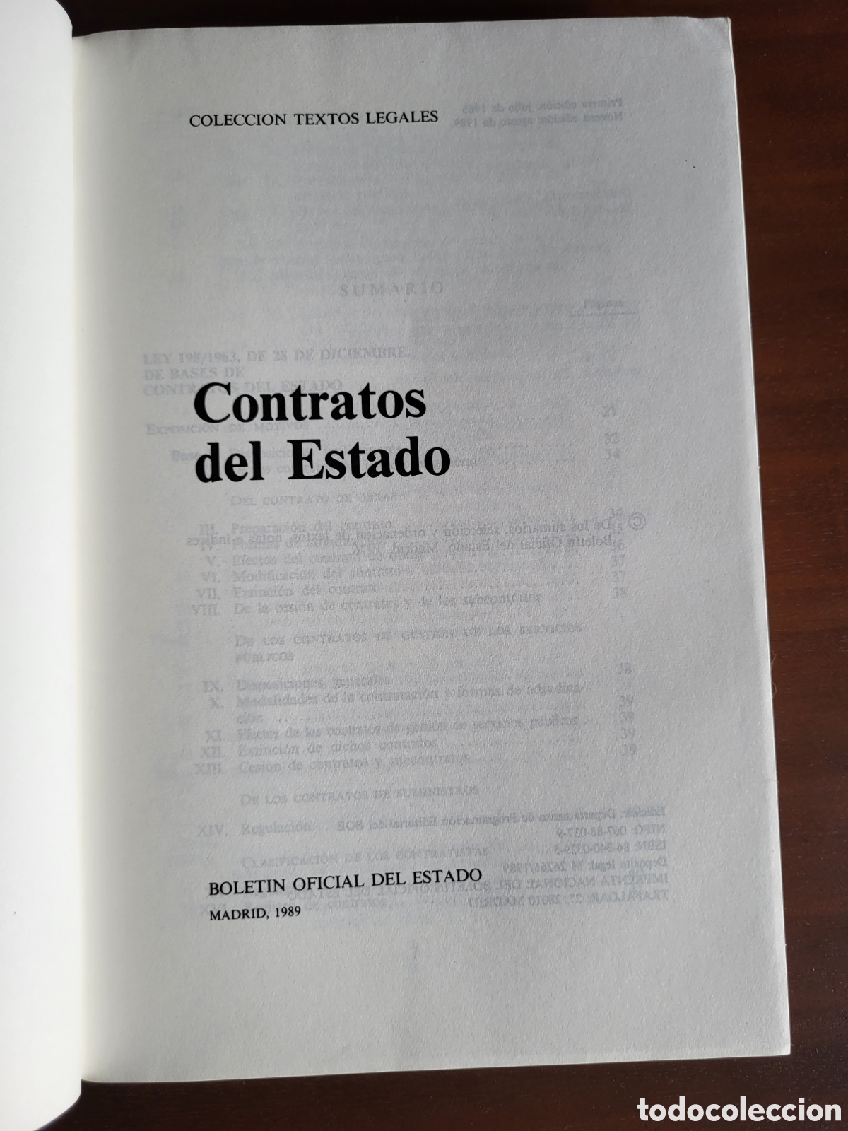 Libros: Contratos del Estado Biblioteca Judicial BOE - Foto 2