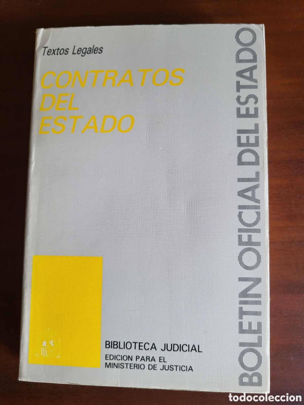 Libros: Contratos del Estado Biblioteca Judicial BOE - Foto 1
