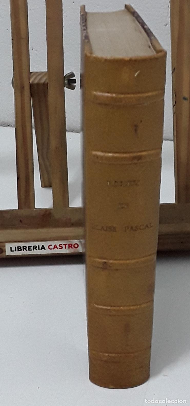 Libros: Pens&eacute;es de Blaise Pascal. R&eacute;tablies suivant le plan de lauteur. - Blaise Pascal. - Foto 4