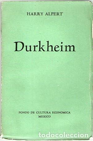 Libros: DURKHEIM - Alpert, Harry - Foto 1