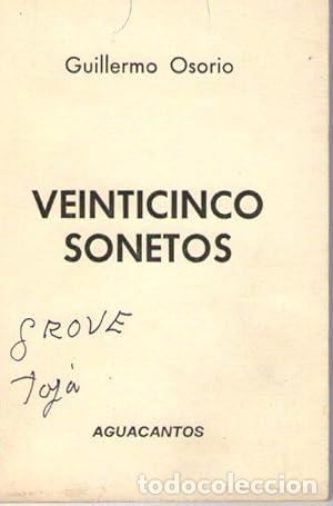 Libros: VEINTICINCO SONETOS - Osorio, Guillermo - Foto 1