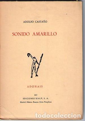 Libros: SONIDO AMARILLO - Casta&ntilde;o, Adolfo - Foto 1