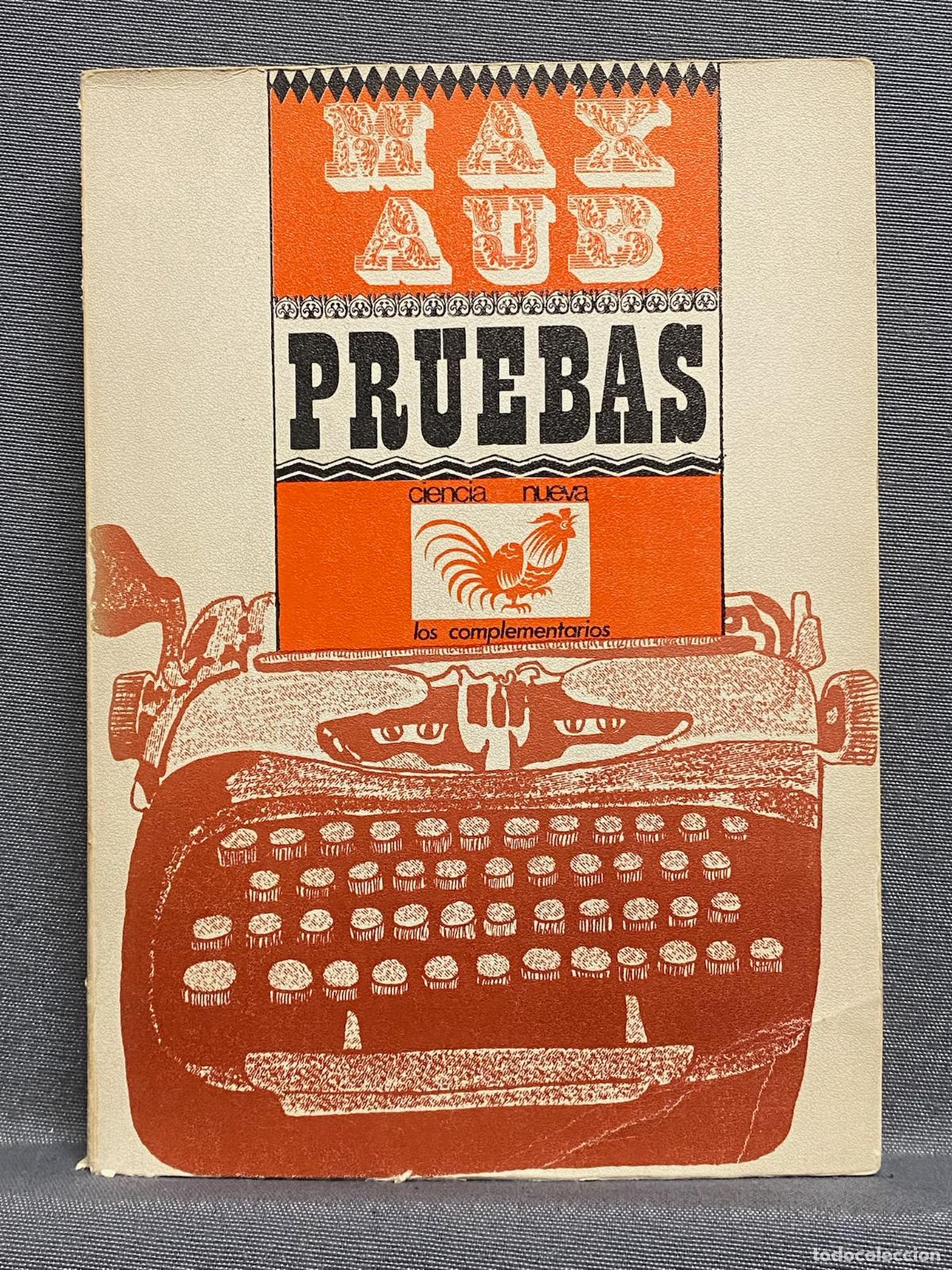 Libros: PRUEBAS. - AUB, MAX. - Foto 1