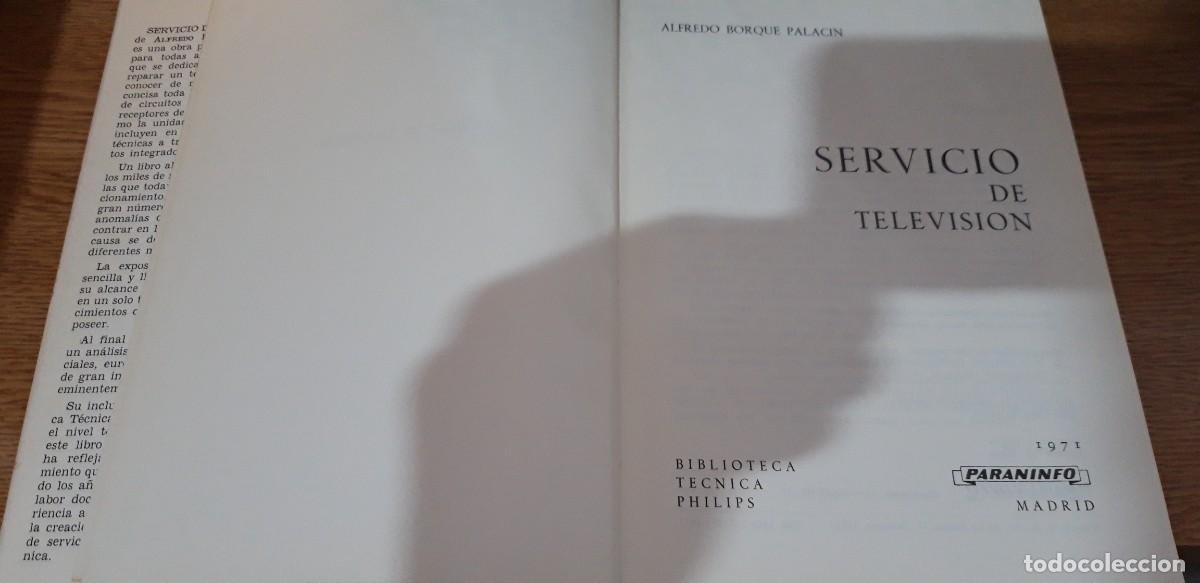 Libros: SERVICIO DE TV - Alfredo Borque Palac&iacute;n - Foto 2