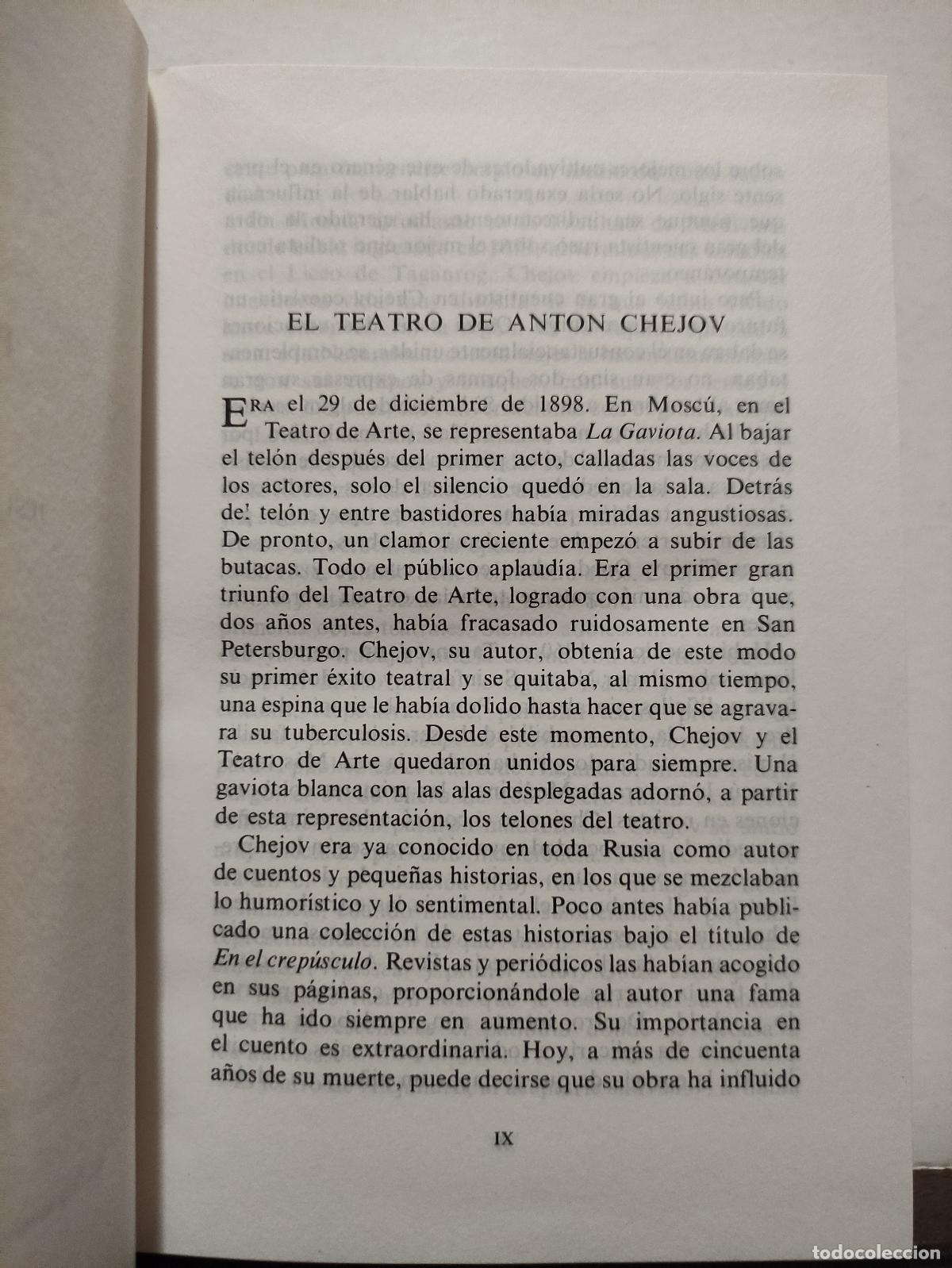 Libros: TEATRO COMPLETO - ANTON CHEJOV - Foto 2