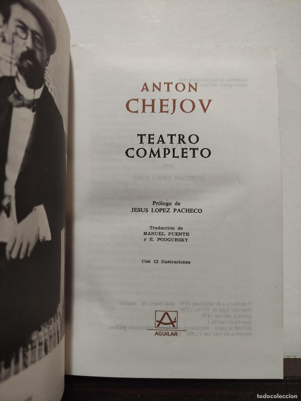 Libros: TEATRO COMPLETO - ANTON CHEJOV - Foto 3