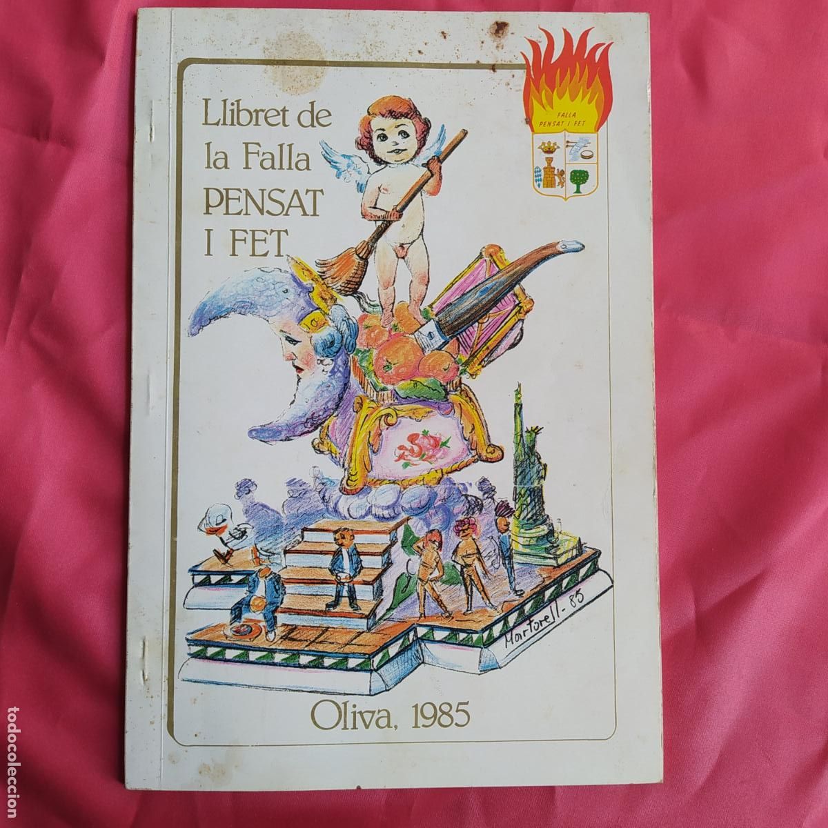 Libros: Llibret de la Falla Pensat i Fet Oliva 1985 REV.950