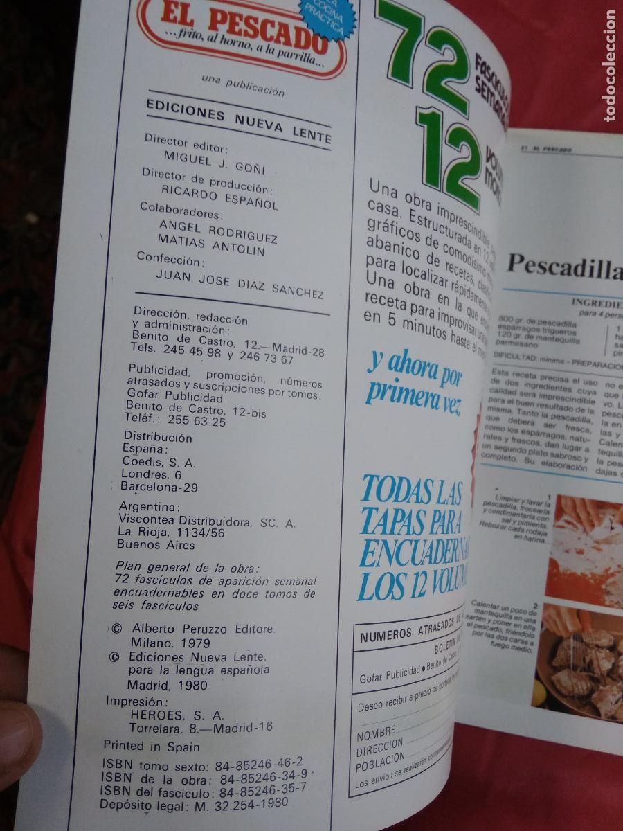 Libros: La cocina practica N&ordm;32: El pescado CO.1420 - Foto 2