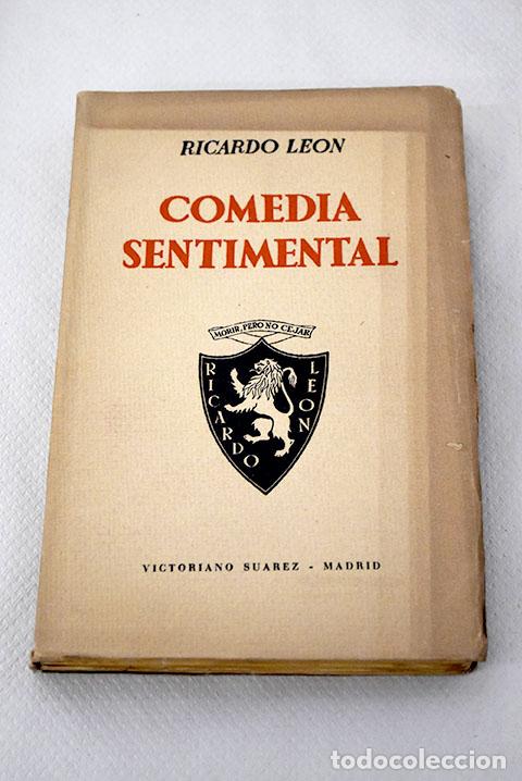 Libros: Comedia sentimental: Le&oacute;n, Ricardo.- Le&oacute;n, Ricardo - Foto 1