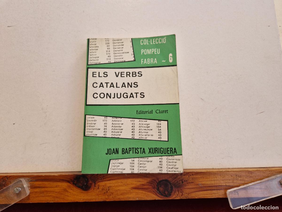 Libros: ELS VERBS CATALANS CONJUGATS. - Foto 1