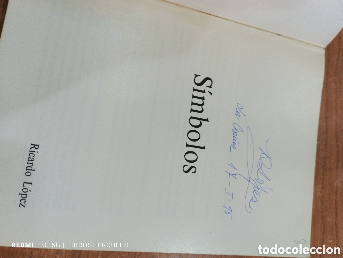 Libros: SIMBOLOS - RICARDO LOPEZ - Sin Especificar - Foto 2
