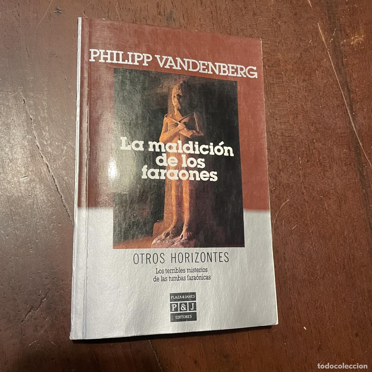 Libros: La maldici&oacute;n de los faraones - Philipp Vandenberg - Foto 1