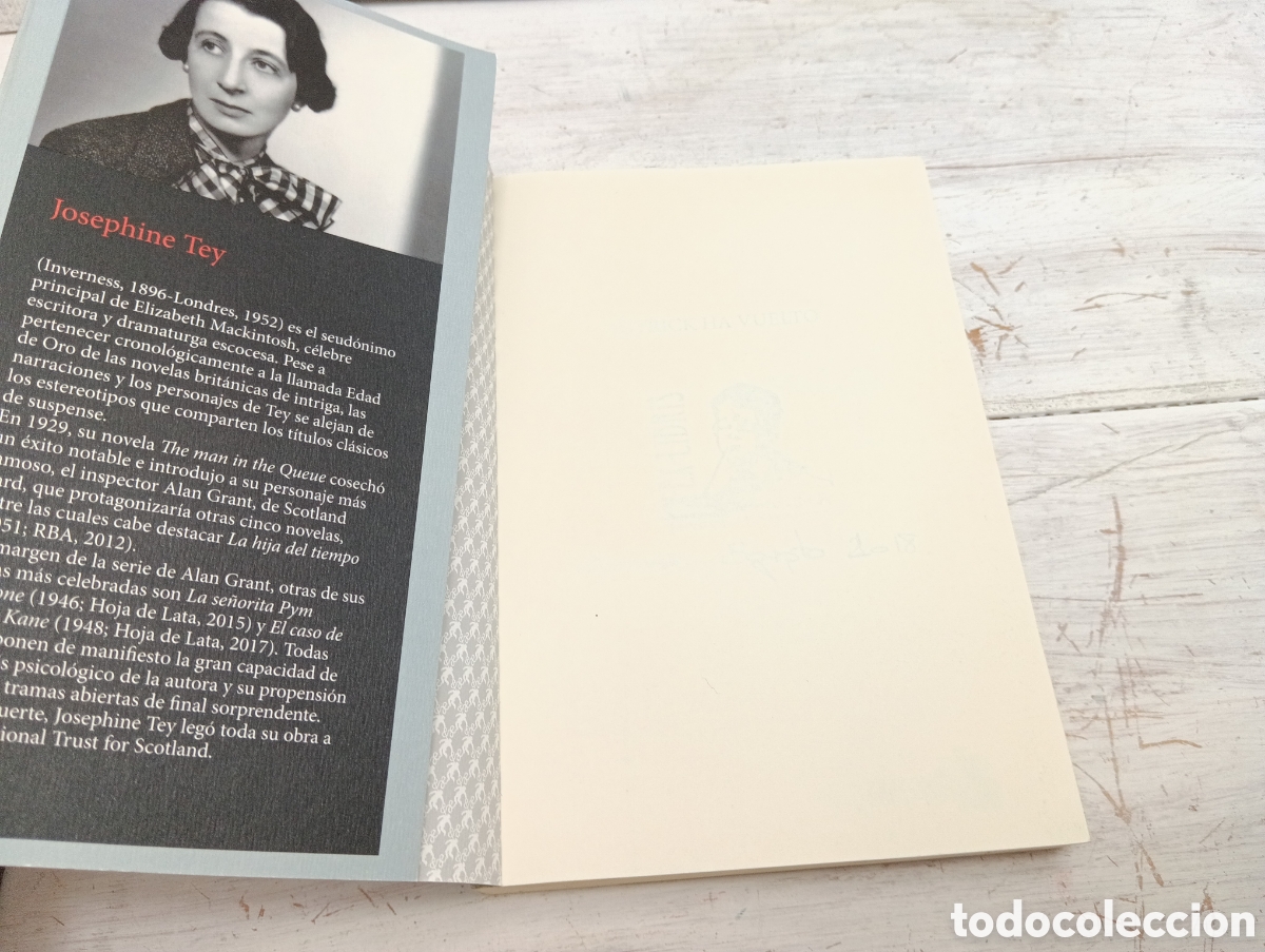 Libros: LIBRO PATRICK HA VUELTO. JOSEPHINE TEY. - Foto 5