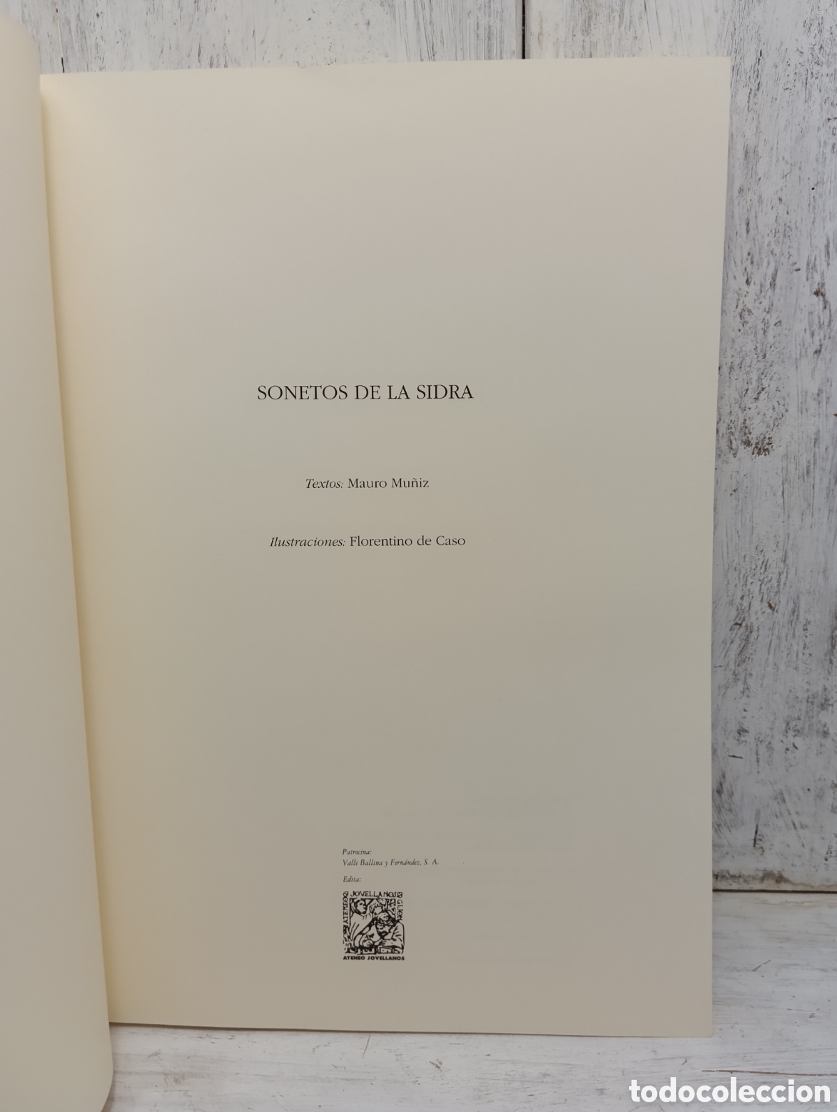 Libros: SONETOS DE LA SIDRA. MAURO MU&Ntilde;IZ. - Foto 4