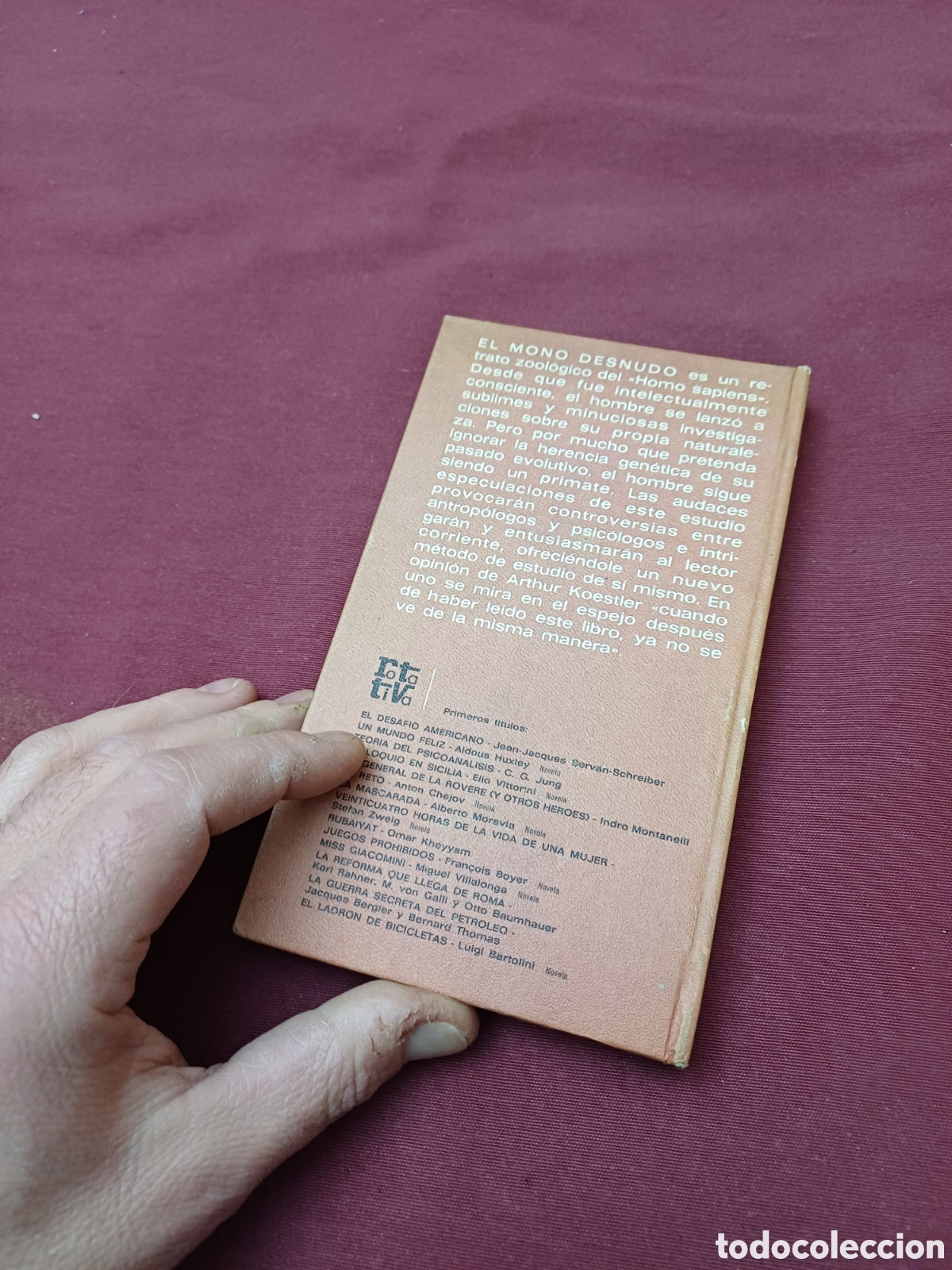 Libros: LIBRO, EL MONO DESNUDO, 1969 - Foto 3